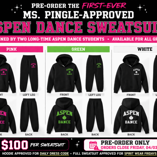 Pre-Order: Aspen Dance Legacy Sweatsuit