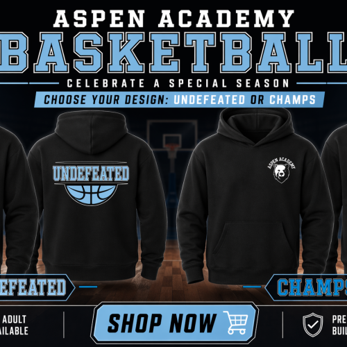 Limited Order: Aspen Academy Celebratory Basketball Hoodie