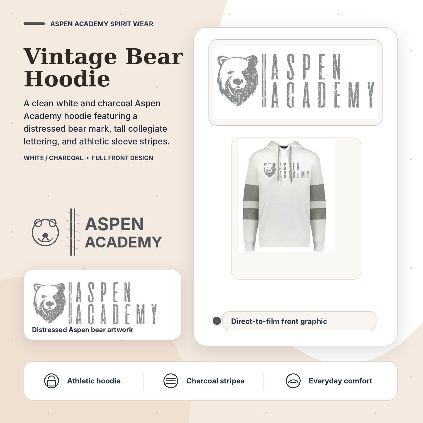 Vintage Bear Hoodie